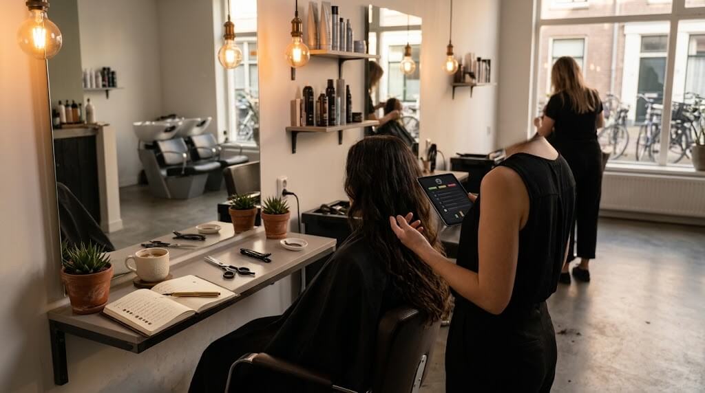 CRM voor kappers: klantkaart die elke stylist kent