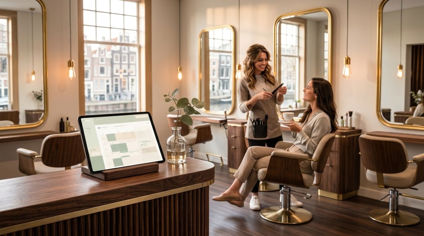 Kapsalon software kiezen: 1 stoel, 3 of 5+ stylisten