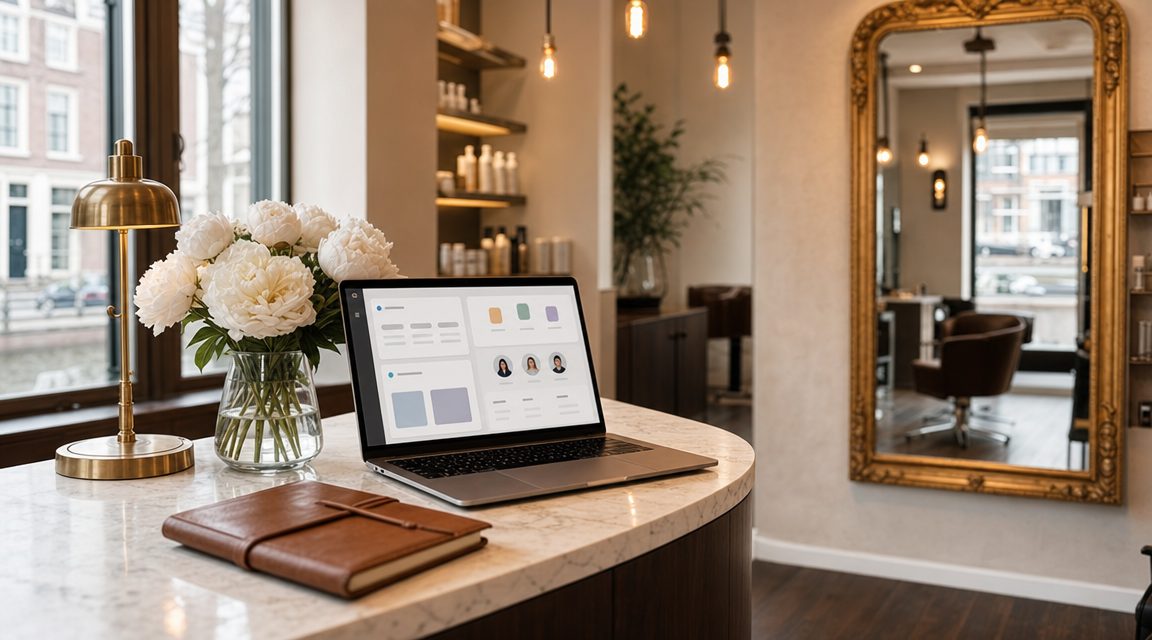 CRM voor kappers — klantenbestand op één plek op de receptiebalie
